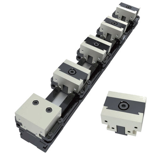 Morsa flessibile - LM-FRA series - CHAIN HEADWAY - per macchina utensile / per fresa / manuale