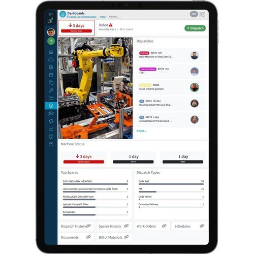 Software CMMS - L2L - automatizzato