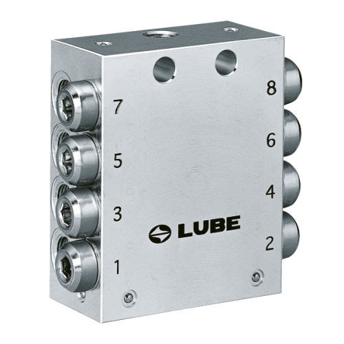 Valvola per sistema di lubrificazione - SP series - LUBE USA - a sfera / manuale / in alluminio