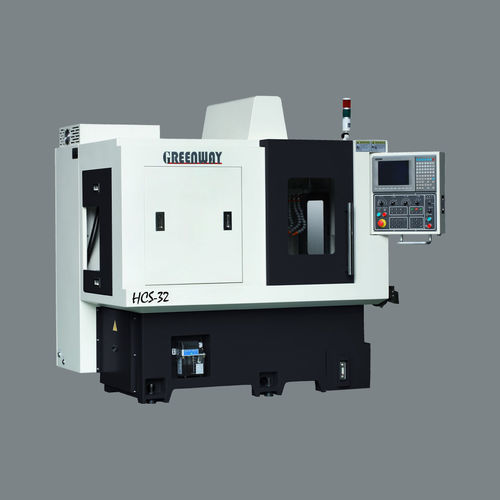 Tornio a fantina mobile CNC - HCS-32 - Jarng Yeong Enterprise Co., Ltd. - ad alta velocità / potente / ad alta rigidità