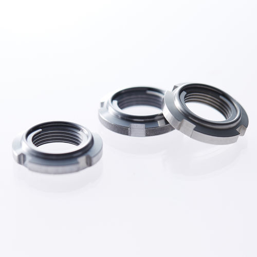 Controdado a sfere - FINE U-NUT - Fuji Seimitsu Co., Ltd. - in acciaio / filettato