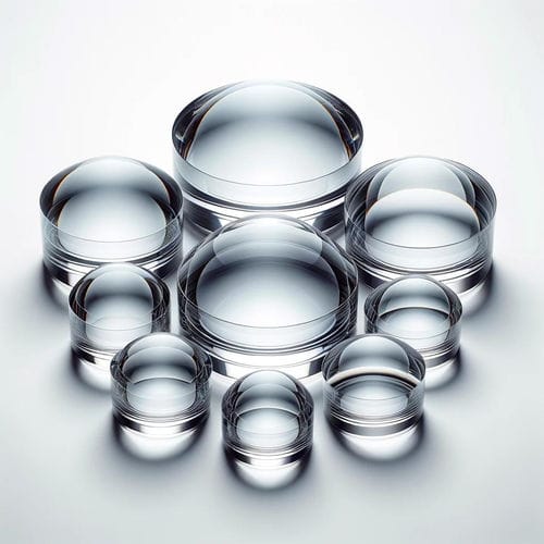 Lente in silice fusa - Alien Photonics - asferica / UV / ottica