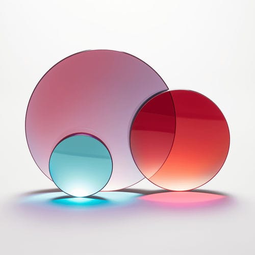 Specchio dielettrico - Alien Photonics - rotondo / in silice fusa / laser