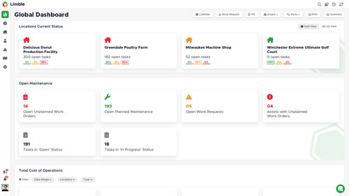 Software CMMS - Limble® - Limble - di gestione di asset / di gestione di rapporto / di programmazione dei compiti