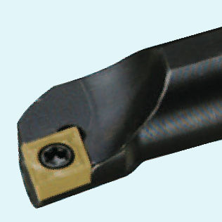 Utensile di tornitura interno - SCLPR - SHAN GIN TOOL - con inserto positivo / con fluido di raffreddamento / di precisione