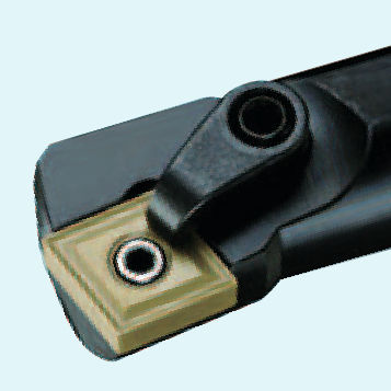 Utensile di tornitura interno - MCKNR series - SHAN GIN TOOL - con inserti negativi / con fluido di raffreddamento / di precisione