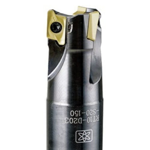 Fresa a inserti - RT13 series - SHAN GIN TOOL - con foro / per metalli non ferrosi / per acciaio