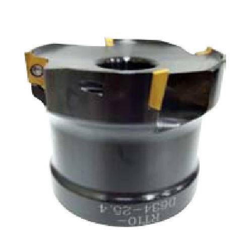 Fresa a inserti - RT13-0 series - SHAN GIN TOOL - con foro / per metalli non ferrosi / per acciaio