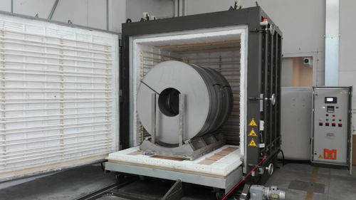 Forno a camera - Forni a carro - Pagnotta Termomeccanica s.r.l. - per trattamento termico / di ricottura / di tempra
