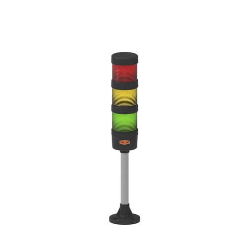 Colonna luminosa LED - SL60 series - Stack-Light.com LLC - lampeggiante / a 3 colori / a 4 colori