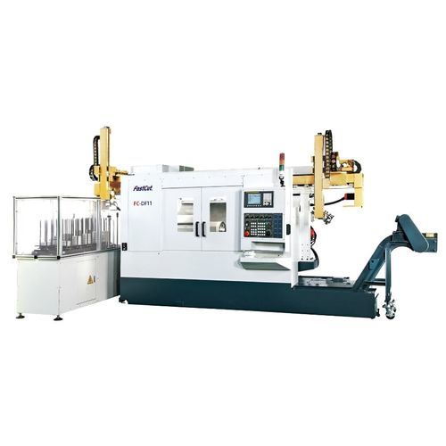 Tornio per lavorazione di alberi e alberame - DF11 - FastCut - CNC / orizzontale / 8 assi