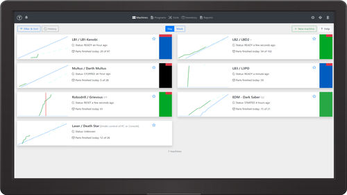 Software di gestione - OnTakt - Wolfram Manufacturing Technologies - di supervisione / di gestione produzione / in tempo reale