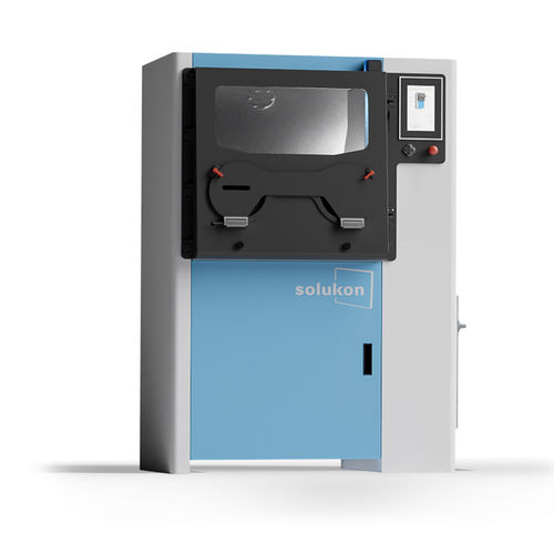 Stazione di rimozione della polvere automatizzato - SFM‑AT350/-E - Solukon - a gas inerte / di polveri metalliche