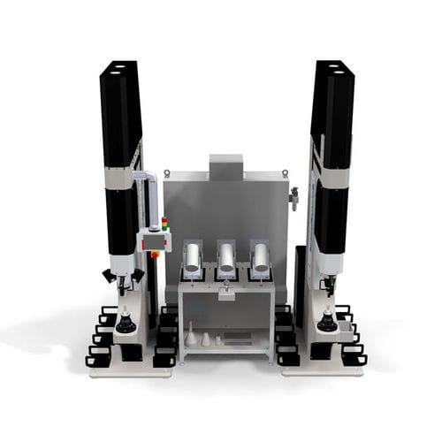 Macchina di assemblaggio semiautomatica - SmartAttach® - JR Automation - A Hitachi Group Company - automatica / per applicazioni industriali / pneumatica