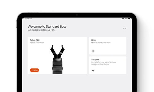 Software di programmazione di robot - Standard Bots - per il settore della robotica