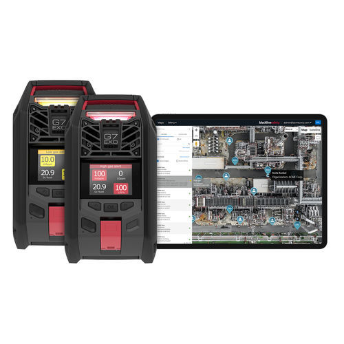 Rilevatore per gas combustibile - G7 EXO - Blackline Safety Europe SAS - di persone / di monitoraggio / portatile