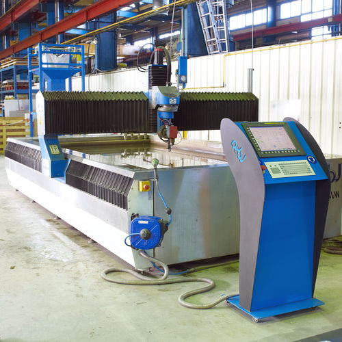 Taglio a getto d'acqua - EUROPE TECHNOLOGIES - in plastica / gomma / di metallo