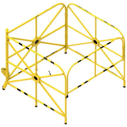 Barriera anticaduta - IN-2324 XTIRPA - GLOBESTOCK Safety - portatile / modulare / per draglia