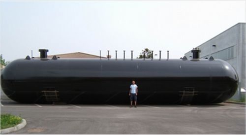 Serbatoio di stoccaggio - LPG  - fiore technologies - di sabbiatura / per suolo / cilindrico