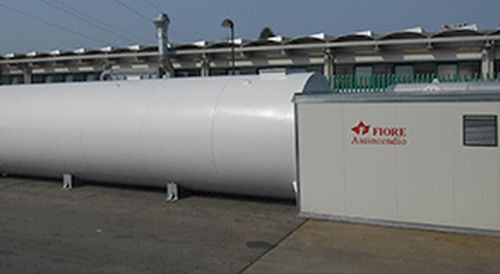 Serbatoio di stoccaggio dell'acqua - fiore technologies - antincendio / multiplo / verticale