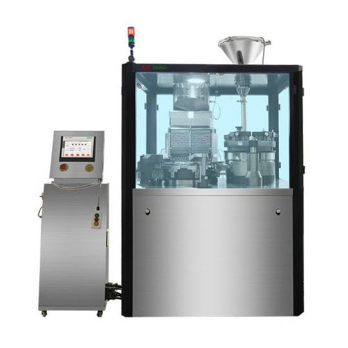 Riempitrice automatica - NJP-3800D - Guangdong Rich Packing Machinery Co., Ltd. - per capsule / per polveri / per granuli