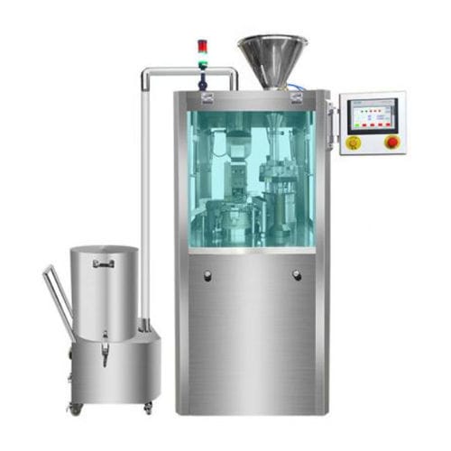 Riempitrice per capsule - NJP-400C - Guangdong Rich Packing Machinery Co., Ltd. - interamente automatica / per pillole / per granuli