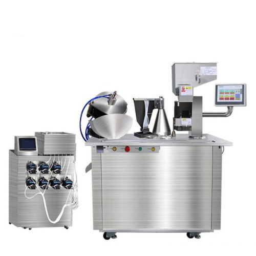 Riempitrice semiautomatica - CGN-208L - Guangdong Rich Packing Machinery Co., Ltd. - per capsule / per liquido / per l'industria farmaceutica