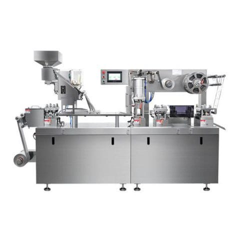 Macchina di confezionamento in blister - DPP-160Pro - Guangdong Rich Packing Machinery Co., Ltd. - controllata da PLC / per compresse / per capsule