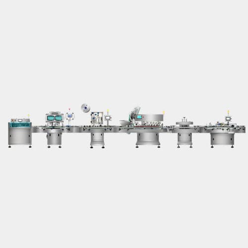 Contapezzi e riempitrice per compresse - RQ-DSL-16C - Guangdong Rich Packing Machinery Co., Ltd. - per capsule / per flaconi / per bottiglie in plastica