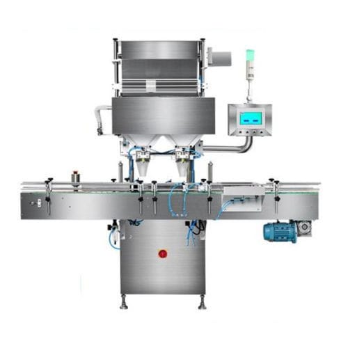 Contapezzi e riempitrice per compresse - DSL-16R - Guangdong Rich Packing Machinery Co., Ltd. - per capsule / per flaconi / per l'industria agroalimentare