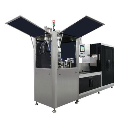 Riempitrice automatica - NJPY-100C - Guangdong Rich Packing Machinery Co., Ltd. - per capsule / per liquido / per l'industria agroalimentare