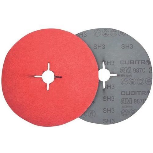 Disco abrasivo in ceramica - Cubitron II 987C - Solventum - in resina / in fibra / per rettifica