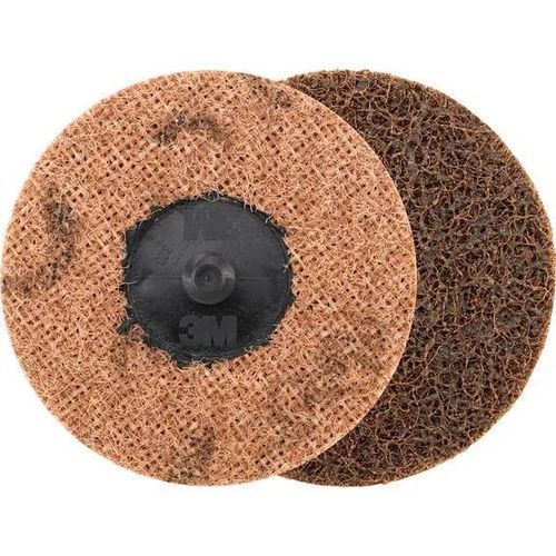 Disco abrasivo per lucidatura - Vlies Roloc - Solventum - per finitura / per sbavatura / per materiali ferrosi