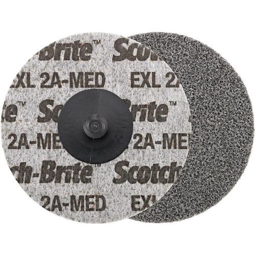 Disco abrasivo per rettifica - Roloc - Solventum - per finitura / per metallo / a montaggio rapido