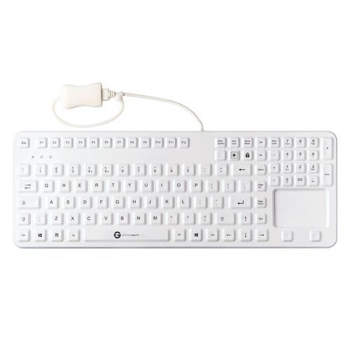 Tastiera da ufficio - KSI-U10210 - GETT Asia Ltd. - a tasti meccanici / 110 tasti / con touchpad