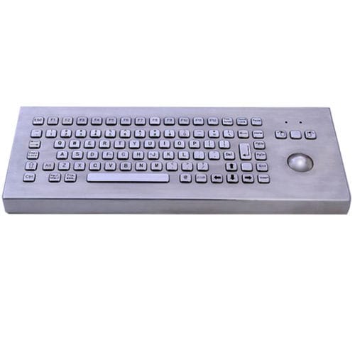 Tastiera da ufficio - GA-80D1-TB-USB-US - GETT Asia Ltd. - a tasti meccanici / con trackball / industriale