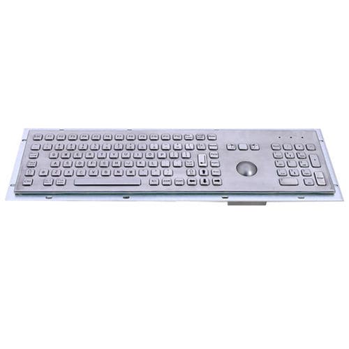 Tastiera da ufficio - GA-100R1-TB-USB-US - GETT Asia Ltd. - a tasti meccanici / 100 tasti / con trackball