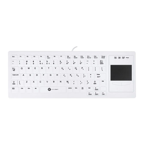 Tastiera da ufficio - KSI-U10120 - GETT Asia Ltd. - con interruttori a forbice / 83 tasti / con touchpad