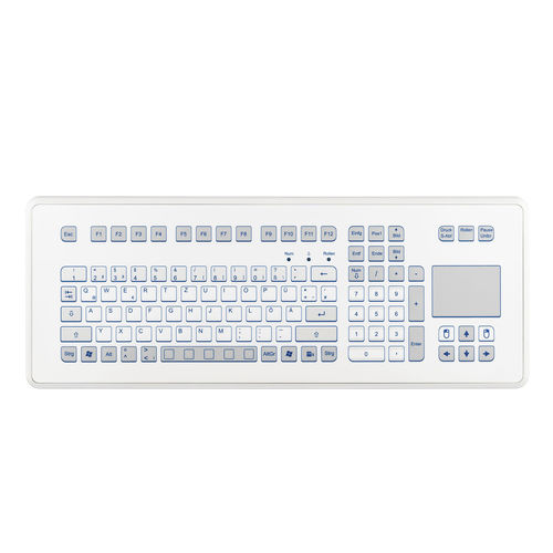 Tastiera da ufficio - KS18241 - GETT Asia Ltd. - a membrana / con touchpad / industriale