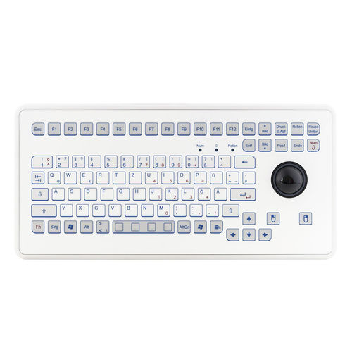 Tastiera da ufficio - KS18249 - GETT Asia Ltd. - a membrana / 88 tasti / con trackball
