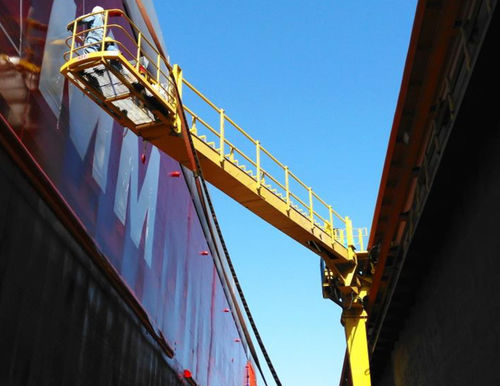 Braccio di carico per pontile - Xinxiang MAGICART Cranes Co., Ltd - per cantiere navale