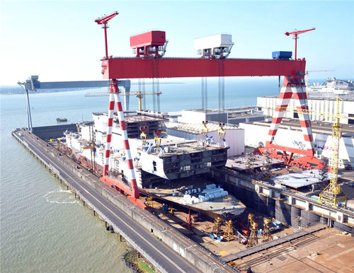 Gru a cavalletto per le costruzioni navali - Xinxiang MAGICART Cranes Co., Ltd - su guida di scorrimento / leggera