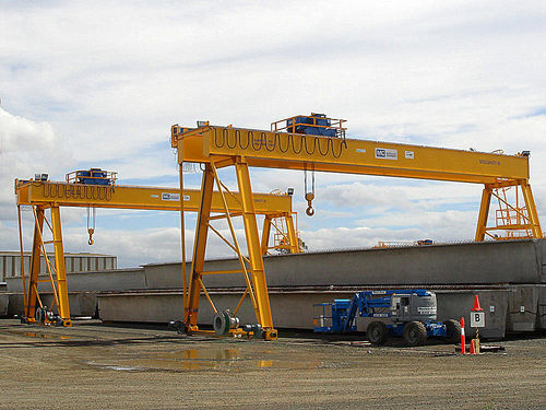 Gru a cavalletto per cantieri di prefabbricati - Xinxiang MAGICART Cranes Co., Ltd - per officina / leggera / bitrave