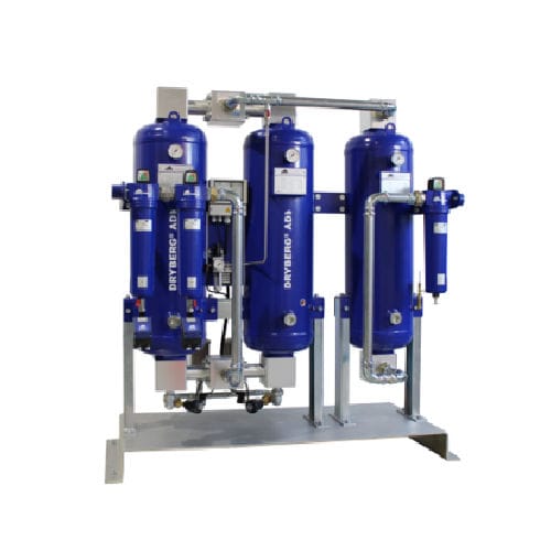 Essiccatore per aria compressa ad adsorbimento senza calore - DRYBERG® AD-CT - BERG Kompressoren GmbH - a tre stadi / bistadio / ad alta prestazione
