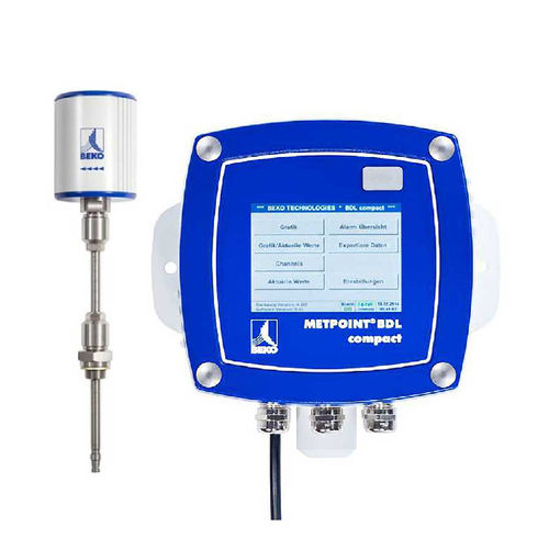 Misuratore di portata calorimetrico - METPOINT®️ FLM - BERG Kompressoren GmbH - volumetrico / per aria compressa / ad inserimento