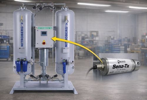 Sensore di tracce di ossigeno (02) di zirconio - SenzTx - BERG Kompressoren GmbH - elettrochimico / digitale / analogico