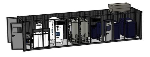Impianto di produzione di ossigeno - O₂ BOX 1700 - BERG Kompressoren GmbH