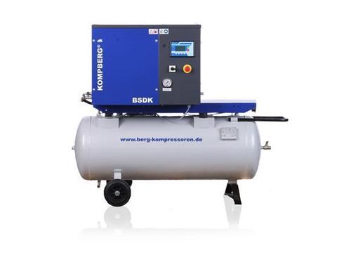 Compressore a vite - KOMPBERG® BSDK5 - BERG Kompressoren GmbH - d'aria / con motore elettrico / fisso