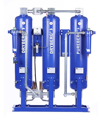 Essiccatore per aria compressa ad adsorbimento - DRYBERG® AD150 CT - BERG Kompressoren GmbH - ad adsorbimento / ad adsorbimento senza calore / bistadio