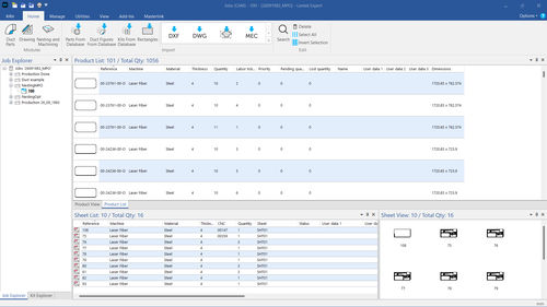 Software di gestione - Expert Cut - LANTEK - di programmazione / di progettazione / di basi di dati